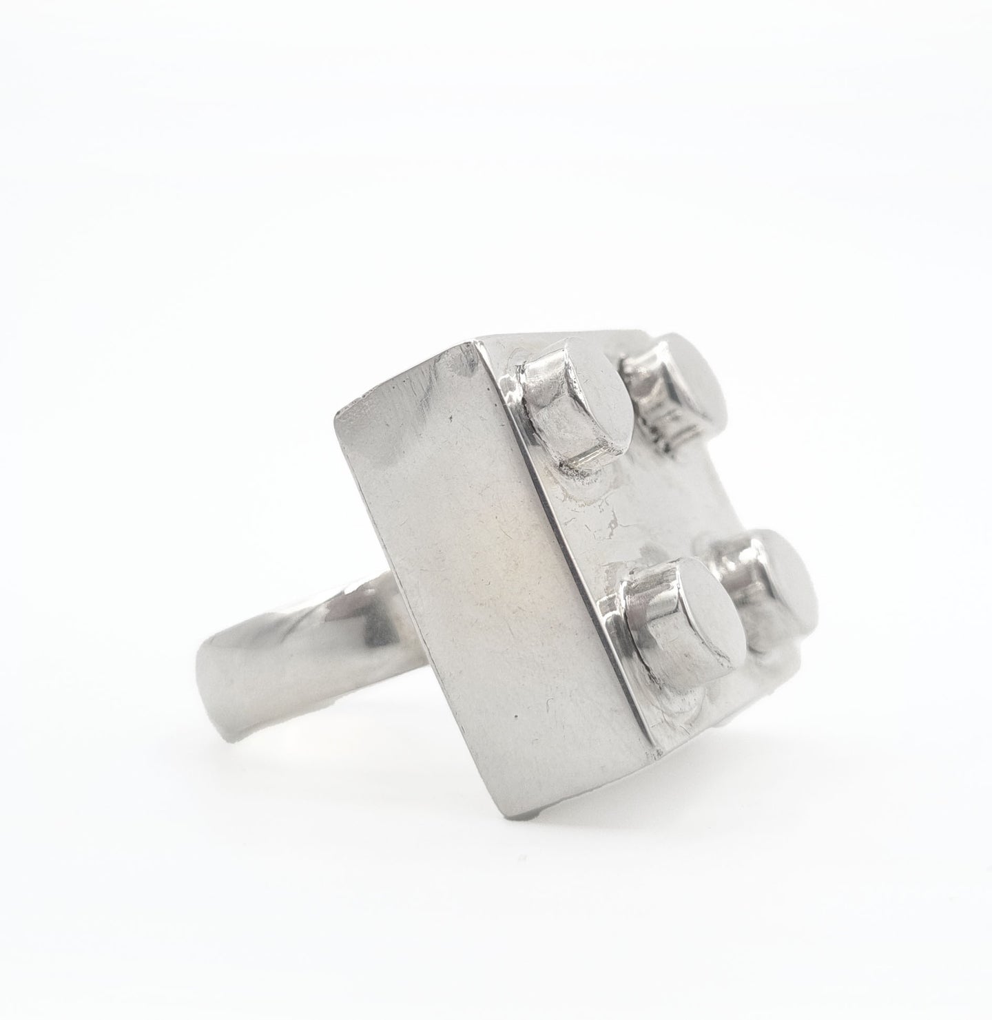 DUPLO ring in Silver