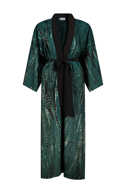 kimono forrest green